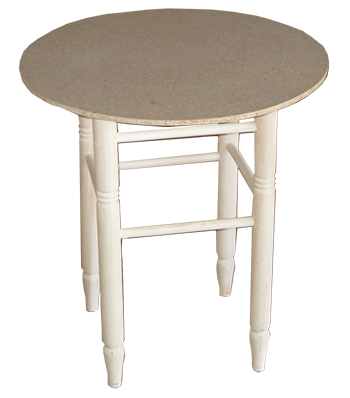 Mesa pequeña sin tarima