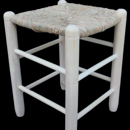 Taburete Asiento Enea altura 45 cm.