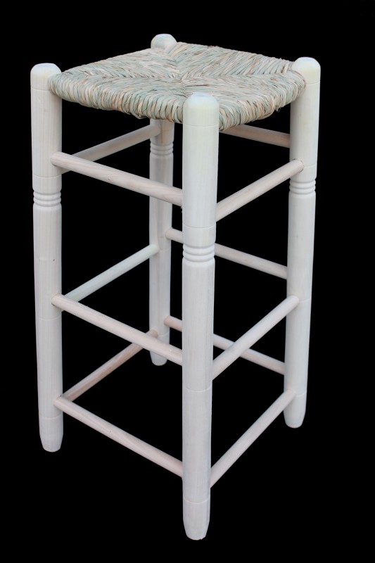 Taburete alto sin respaldo