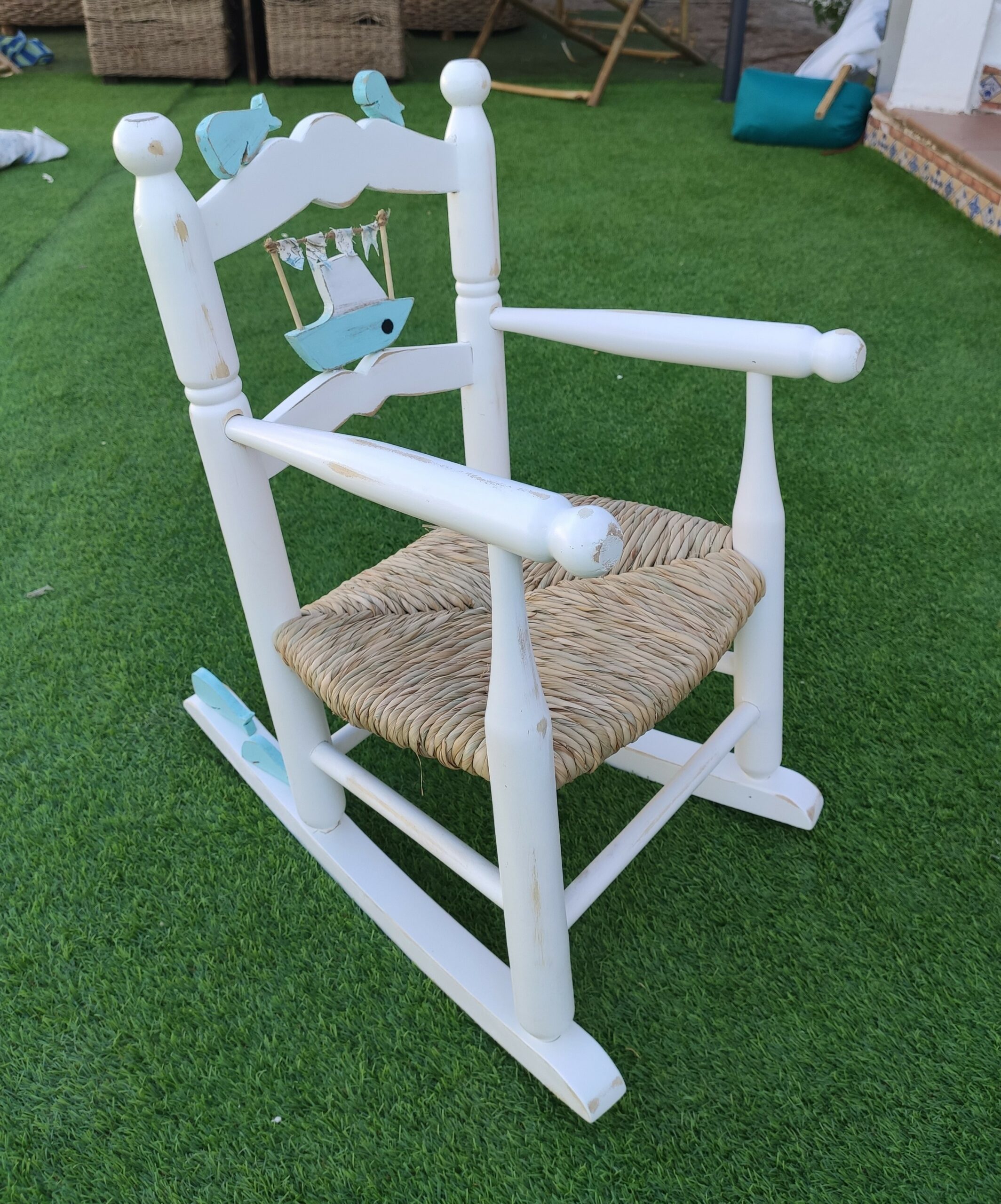 Mecedora Infantil Mediterráneo